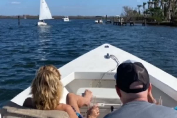 Your own personal boat tour captain, Captain Brian!